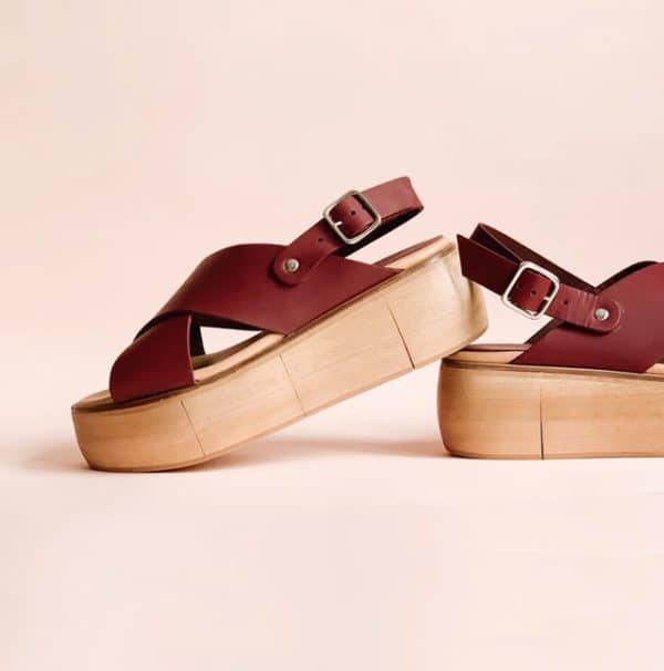 Cross Sandals